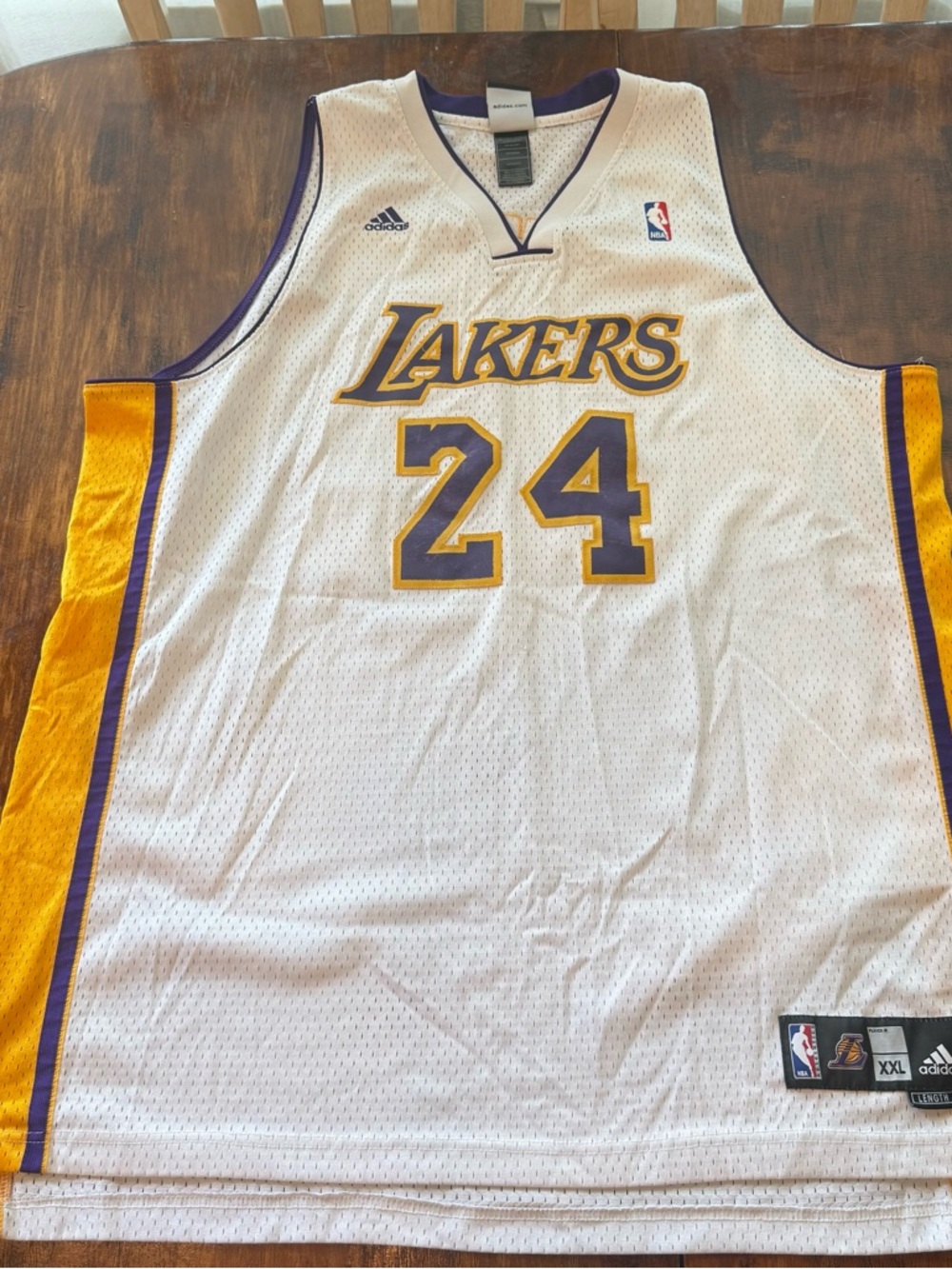 LA LAKERS Kobe Bryant Los Angeles Lakers Adidas NBA Swingman XXL JERSEY 🟣🟡